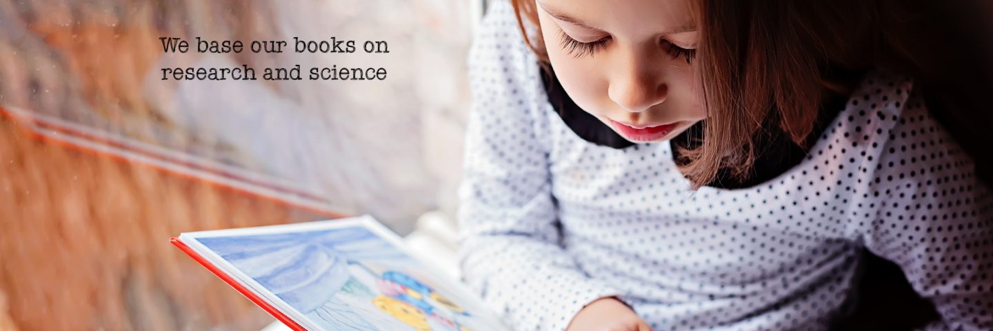 A girl reading a book
